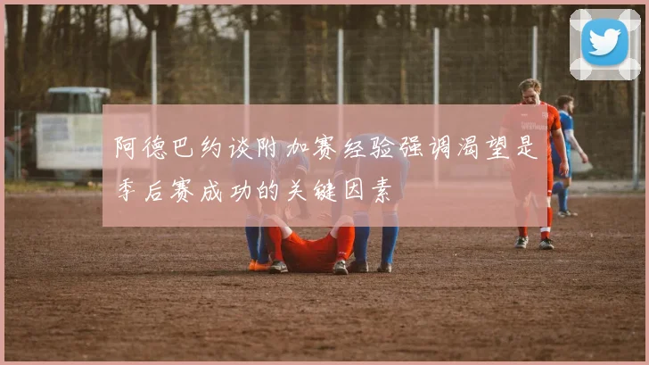 阿德巴约谈附加赛经验强调渴望是季后赛成功的关键因素